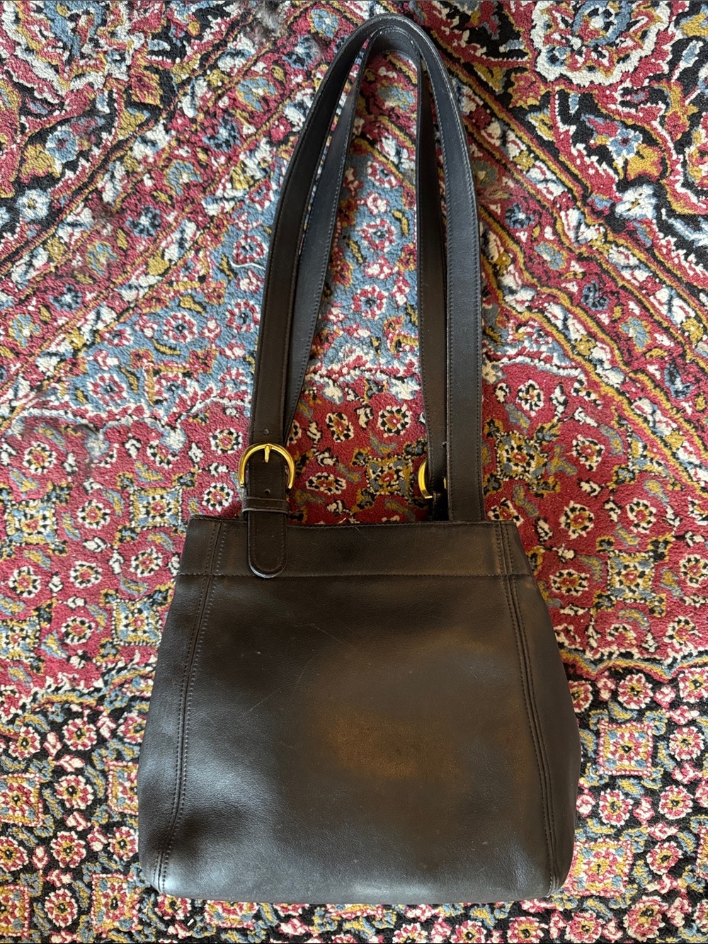 Coach Waverly Soho Buckle Bag in Black 4157 from 1997